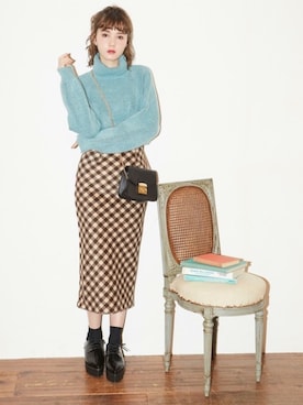 GRLグレイル_OFFICIALさん（レディース・161cm）の冬コーディネート