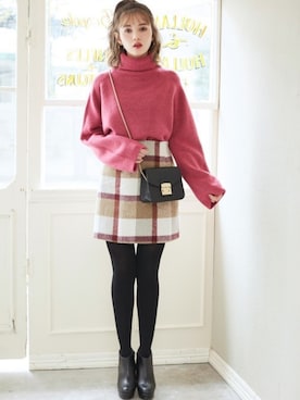 GRLグレイル_OFFICIALさん（レディース・161cm）の冬コーディネート