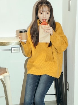 GRLグレイル_OFFICIALさん（レディース・168cm）の冬コーディネート