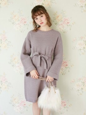 GRLグレイル_OFFICIALさん（レディース・161cm）の冬コーディネート