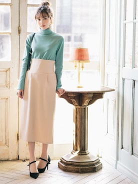 GRLグレイル_OFFICIALさん（レディース・161cm）の冬コーディネート