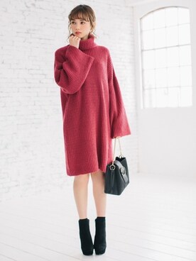 Grl グレイル の タートルネックニットワンピース ワンピース Wear
