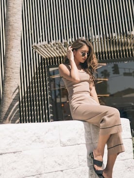 「GRL（グレイル）のアイテム（ピアス（両耳用））」を使った、GRLグレイル_OFFICIALさん（レディース・166cm）の夏コーディネート