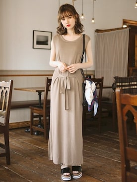 GRLグレイル_OFFICIALさん（レディース・161cm）の夏コーディネート