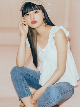 GRLグレイル_OFFICIALさん（レディース・160cm）の夏コーディネート