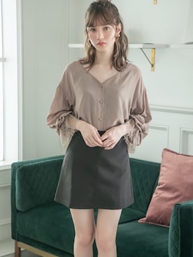 「ベルト付き」｜GRLグレイル_OFFICIALさん（レディース・161cm）の秋コーディネート