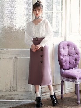 「GRL（グレイル）のアイテム（その他シューズ）」を使った、GRLグレイル_OFFICIALさん（レディース・161cm）の秋コーディネート