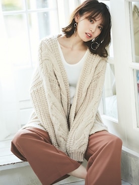 「ローゲージ」｜GRLグレイル_OFFICIALさん（レディース・170cm）の秋コーディネート