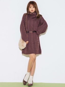 「GRL（グレイル）のアイテム（パンプス）」を使った、GRLグレイル_OFFICIALさん（レディース・158cm）の秋コーディネート