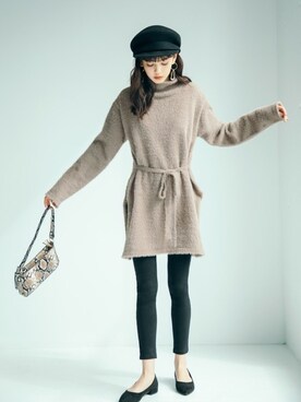「GRL（グレイル）のアイテム（パンプス）」を使った、GRLグレイル_OFFICIALさん（レディース・163cm）の秋コーディネート