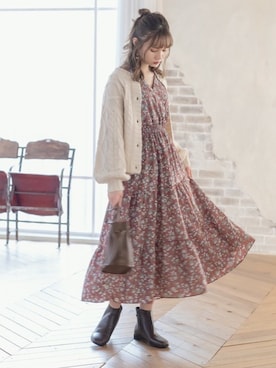GRLグレイル_OFFICIALさん（レディース・161cm）の冬コーディネート