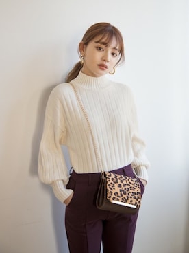 GRLグレイル_OFFICIALさん（レディース・158cm）の冬コーディネート