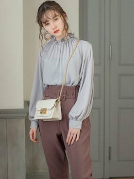 GRLグレイル_OFFICIALさん（レディース・161cm）の冬コーディネート