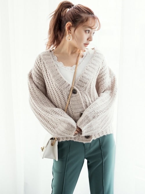 Grlグレイル Official Grl Grlのカーディガンを使ったコーディネート Wear