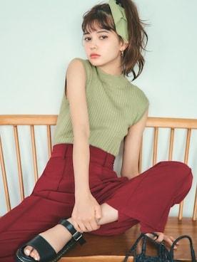 GRLグレイル_OFFICIALさん（レディース・163cm）の春コーディネート