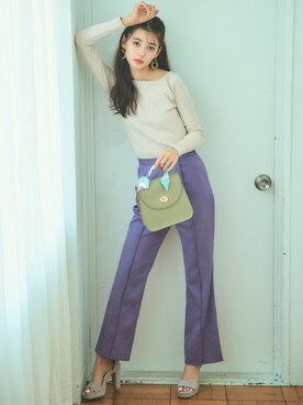 GRLグレイル_OFFICIALさん（レディース・163cm）の春コーディネート