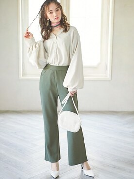 GRLグレイル_OFFICIALさん（レディース・161cm）の春コーディネート