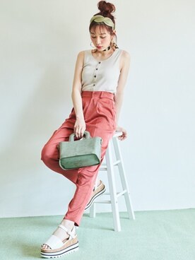 GRLグレイル_OFFICIALさん（レディース・153cm）の春コーディネート