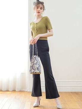 GRLグレイル_OFFICIALさん（レディース・161cm）の春コーディネート