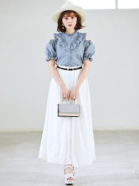 GRLグレイル_OFFICIALさん（レディース・160cm）の春コーディネート