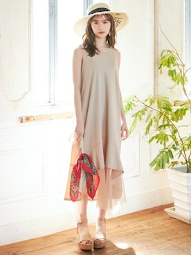 GRLグレイル_OFFICIALさん（レディース・161cm）の夏コーディネート