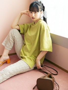 「GRL（グレイル）のナローストラップサンダル（サンダル）」を使った、GRLグレイル_OFFICIALさん（レディース・160cm）の夏コーディネート
