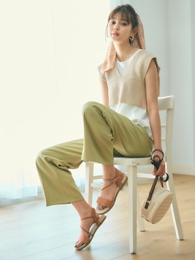 GRLグレイル_OFFICIALさん（レディース・163cm）の夏コーディネート