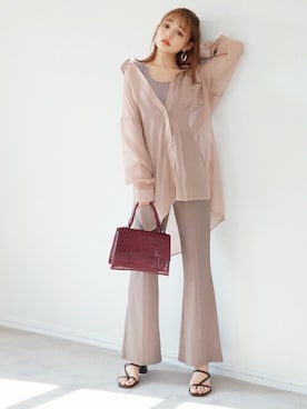 GRLグレイル_OFFICIALさん（レディース・158cm）の夏コーディネート