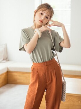 GRLグレイル_OFFICIALさん（レディース・158cm）の夏コーディネート