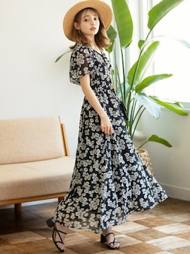 GRLグレイル_OFFICIALさん（レディース・158cm）の夏コーディネート