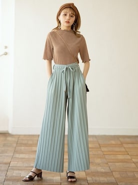 GRLグレイル_OFFICIALさん（レディース・158cm）の夏コーディネート