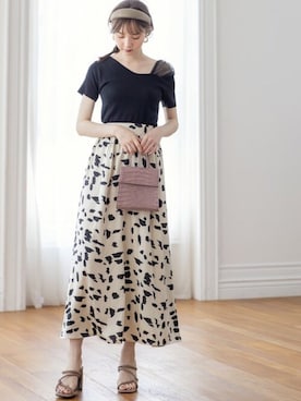 GRLグレイル_OFFICIALさん（レディース・161cm）の夏コーディネート