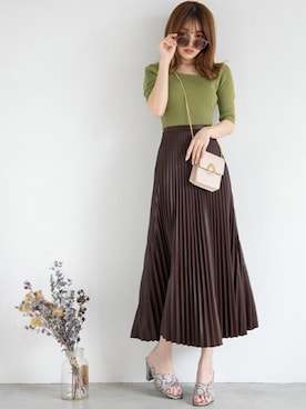 GRLグレイル_OFFICIALさん(レディース・158cm)の夏コーディネート