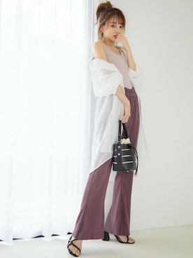 GRLグレイル_OFFICIALさん（レディース・158cm）の夏コーディネート