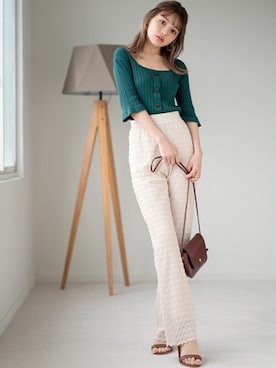 GRLグレイル_OFFICIALさん（レディース・158cm）の夏コーディネート