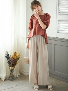 GRLグレイル_OFFICIALさん（レディース・161cm）の秋コーディネート