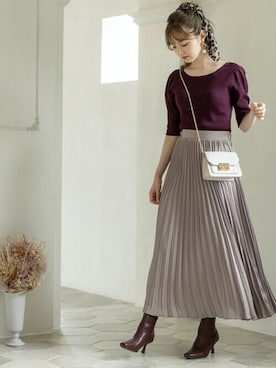 GRLグレイル_OFFICIALさん（レディース・161cm）の秋コーディネート