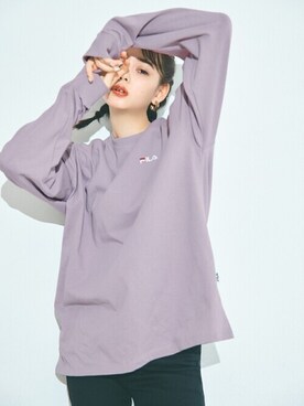 「FILA」｜GRLグレイル_OFFICIALさん（レディース・163cm）の秋コーディネート
