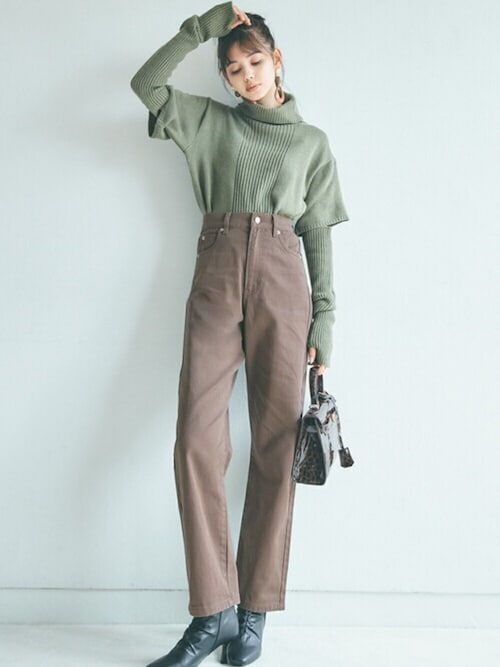 Grlグレイル Official Grl Grlのニット セーターを使ったコーディネート Wear