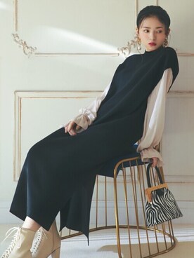 GRLグレイル_OFFICIALさん（レディース・158cm）の秋コーディネート