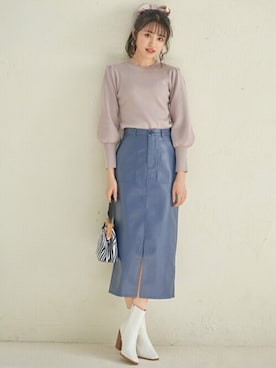 GRLグレイル_OFFICIALさん（レディース・157cm）の冬コーディネート