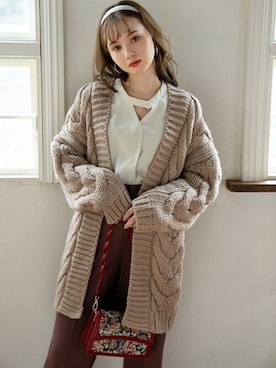 GRLグレイル_OFFICIALさん（レディース・161cm）の冬コーディネート