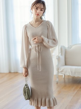 GRLグレイル_OFFICIALさん（レディース・161cm）の冬コーディネート