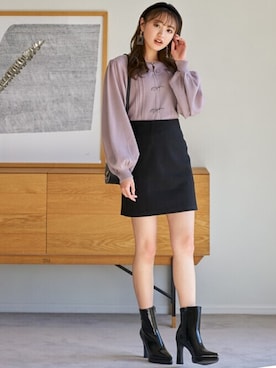 GRLグレイル_OFFICIALさん(レディース・157cm)の冬コーディネート