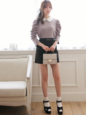 GRLグレイル_OFFICIALさん（レディース・161cm）の春コーディネート