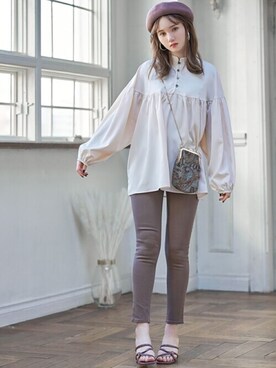 GRLグレイル_OFFICIALさん（レディース・161cm）の春コーディネート