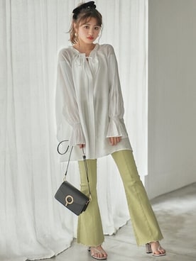 GRLグレイル_OFFICIALさん（レディース・157cm）の春コーディネート