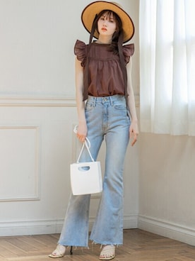 GRLグレイル_OFFICIALさん（レディース・161cm）の春コーディネート