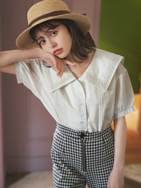 「セーラー」｜GRLグレイル_OFFICIALさん（レディース・160cm）の春コーディネート