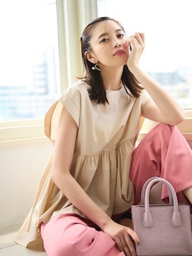 GRLグレイル_OFFICIALさん（レディース・170cm）の夏コーディネート